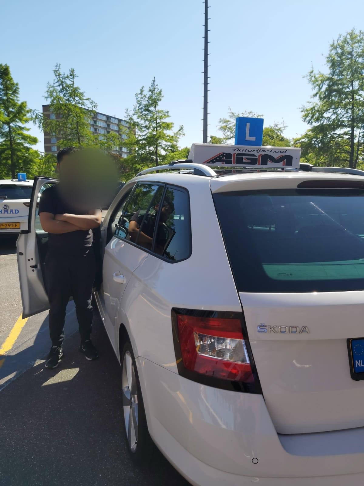 Geslaagde leerling bij Autorijschool AGM